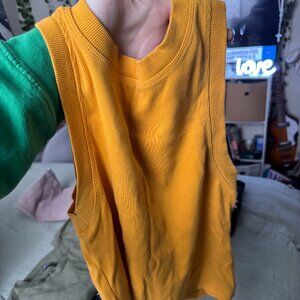 Forever 21 Yellow Tank